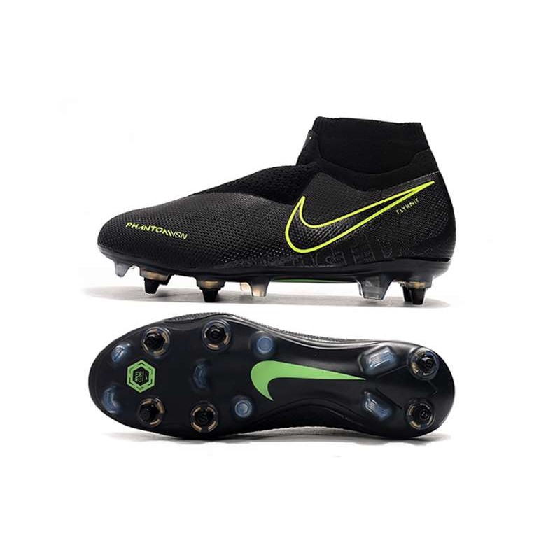 Nike Phantom Vision Elite DF SG PRO Anti Clog Černá Zelená